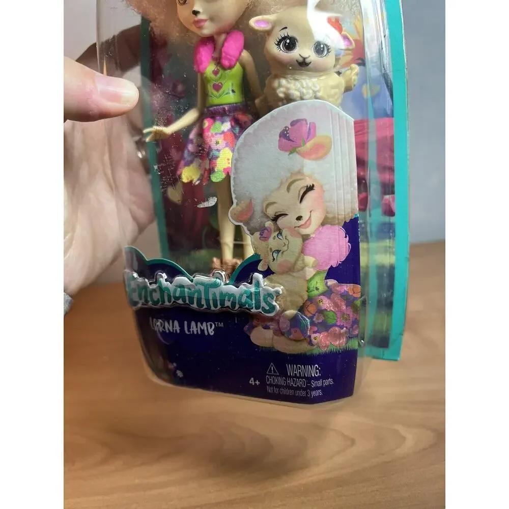 Mattel Enchantimals Lorna Lamb Doll & Pet Set NEW